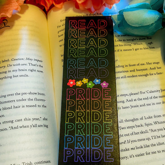 Read Pride Rainbow Bookmark: Celebrate Diversity in Every Page