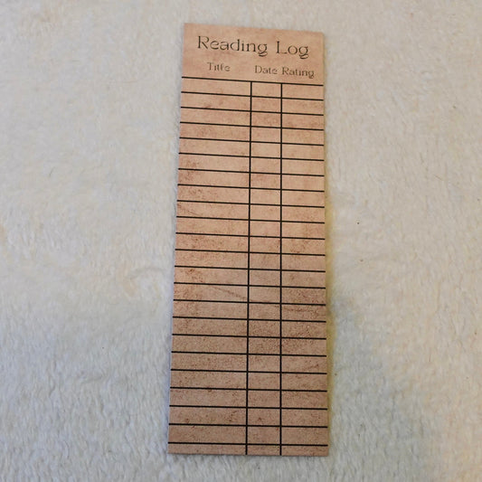 Reading List Tracker Bookmark: Organize, Record, and Delight in Your Literary Adventures!