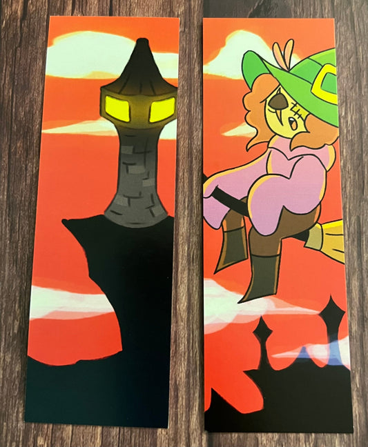 Little Witch Bookmark - Halloween