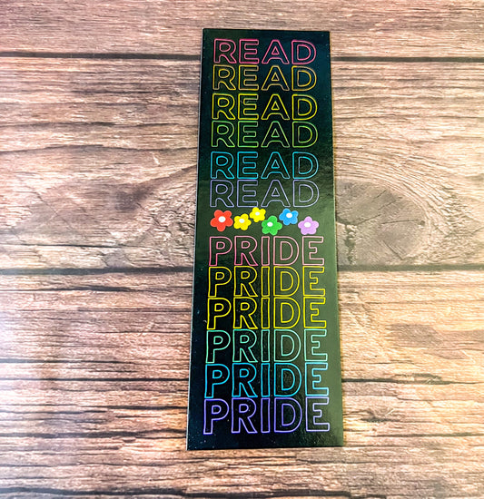 Read Pride Rainbow Bookmark: Celebrate Diversity in Every Page