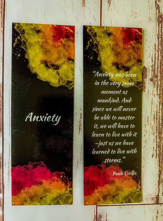 Anxiety Bookmark - Nurodiversity