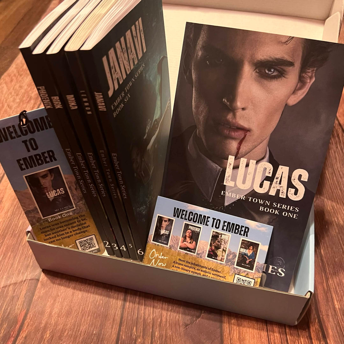 SIGNED! Ember Town Book Box Books 1-6