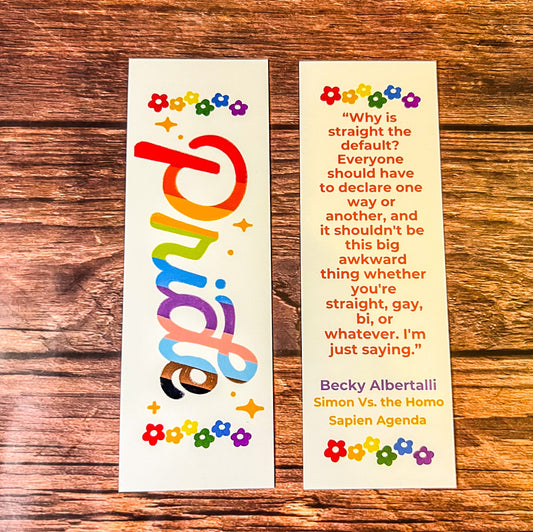 Pride Bookmark - LGBTQ